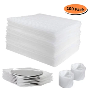 EPE USA 12”x 12”x 1/16” Thickness Pre-Cut ExtrudedFoam Packing Sheets -100 count - Picture 1 of 4