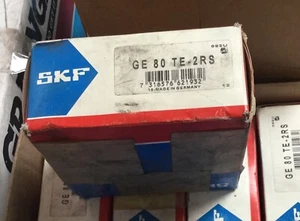 SKF BEARING GE80TE-2RS with Free Shipping GE 80 TE-2RS - Picture 1 of 2