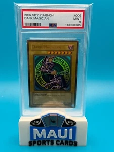 2002 SDY Yugioh Dark Magician #006 PSA 9 - Picture 1 of 2
