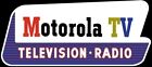 Motorola Fernsehen & Radio Verkauf NEU Schild: 18 Zoll breiter gestanzter Stil - USA Stahl