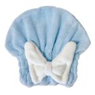 Practical Cute Bow Design Hair Drying Hair Towel Wrap Microfiber Hair Drying