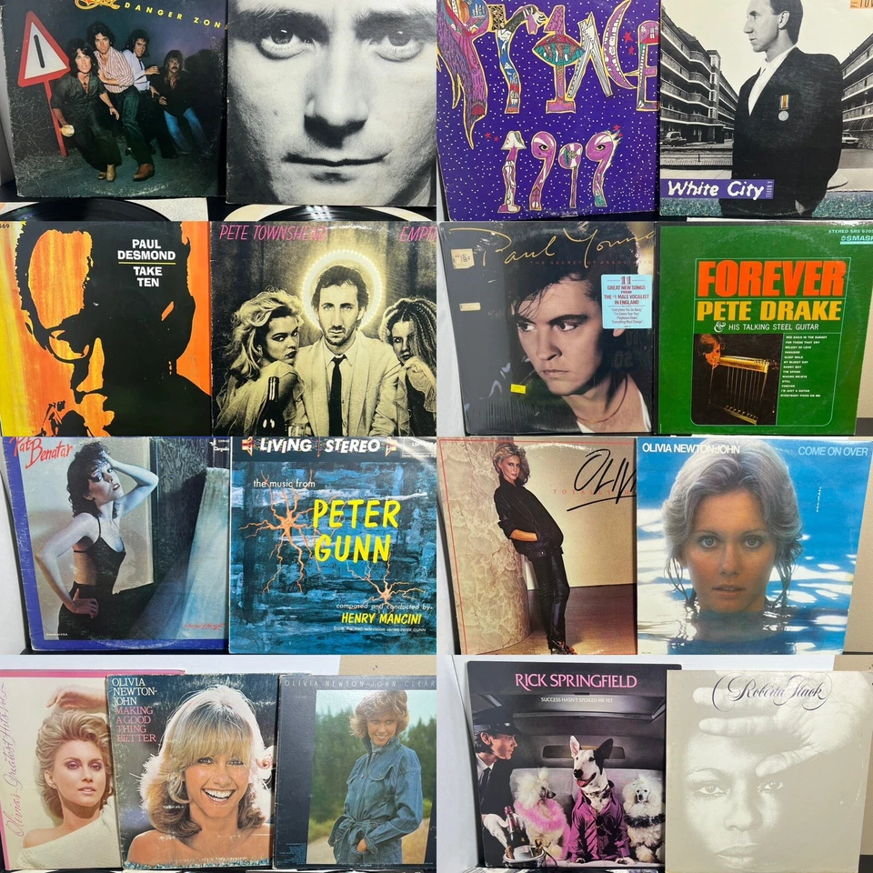 Vinyl 12” Records Lot of 29 G. Prince Collins Desmond Olivia And More - Image 1 of 4