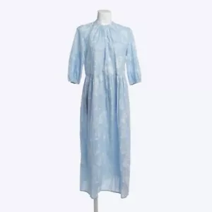 Marc O Polo Puffärmeln Baumwolle Maxikleid Freizeitkleid Blau XS mit Pocket - Bild 1 von 12