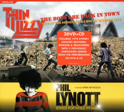 Thin Lizzy ~ Songs For While I'm Away • 2DVD + CD • 2022 Mercury Studios ••NEW•• - Image 1 of 4