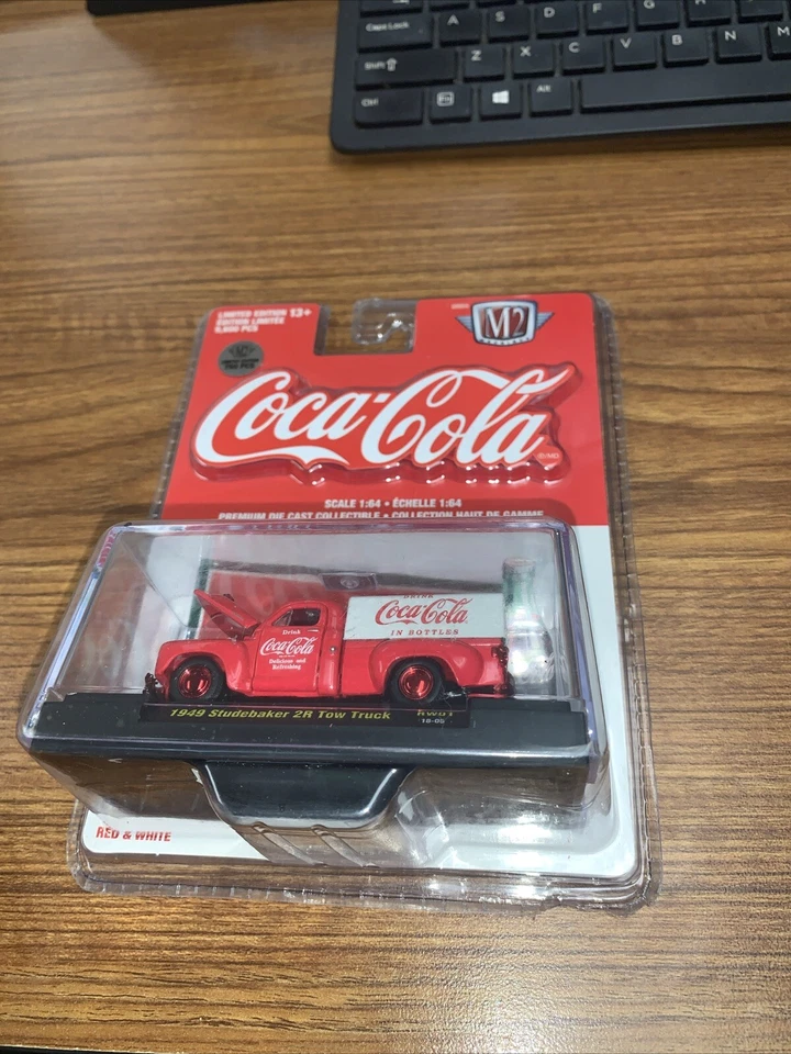 M2 Machines 1:64 Coca-Cola Set of 3 Diecast Vehicles - 52500-RW03