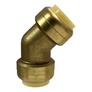 AJUSTE DE CODO DE 45 GRADOS 3/4"" X 3/4"" DE 3/4"" - SIN PLOMO - Imagen 1 de 7