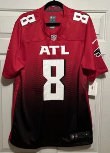 Nuova maglia alternativa Kyle Pitts Atlanta Falcons Nike #8 rossa nera ombreggiata L - Foto 1 di 6