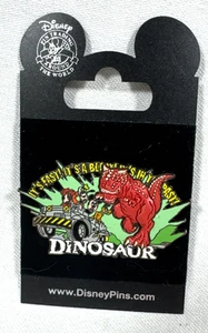 2007 DISNEY SPILLA DINOSAURO CAVALCATA ANIMALE REGNO JEEP CON MICKEY MINNIE GOOFY PLUTO - Foto 1 di 8