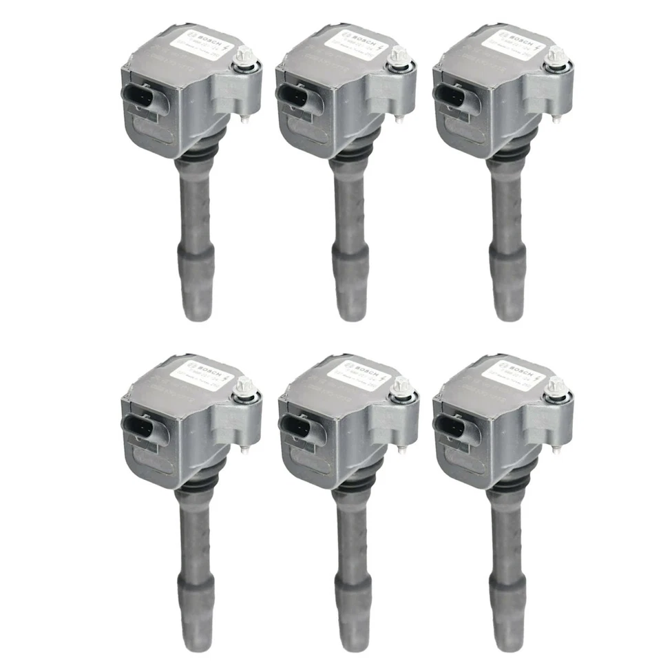 SET-BS0986221124-6 Bosch Juego de 6 Bobinas de Encendido para 540 Serie 3 330 530 740 Foto 1 de 4