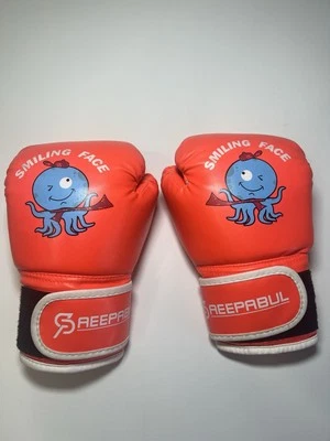 Guantes de boxeo para niños de 3 a 8 años para niños y niñas, niños pequeños de 4 oz, rosa  Foto 1 de 4