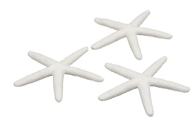 Nuevo paquete de 3 estrellas de mar de plástico para decoración de playa Shore Living de 3,5" Foto 1 de 2