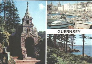 GUERNSEY, Channel Islands - Vintage POSTCARD - Picture 1 of 2