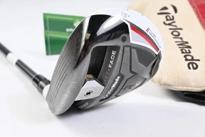 Left Hand Taylormade R15 #3 Wood / 15 Degree / Regular Flex Fujikura Speeder 67 - Picture 1 of 10