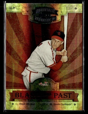 2004 Donruss Throwback Threads Stan Musial Blast From Past Spectrum #/100 Card - Image 1 of 2