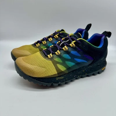 En muy buena condición Merrell Antora 2 Trail Running Zapatos para Mujer EE. UU. 8 Arco Iris Malla Senderismo Foto 1 de 4
