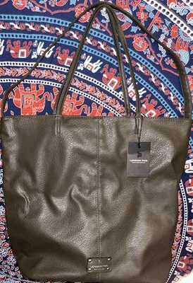 NUEVO CON ETIQUETAS BOLSO GRANDE LONDON FOG LAURA EN VERDE OLIVA Foto 1 de 4