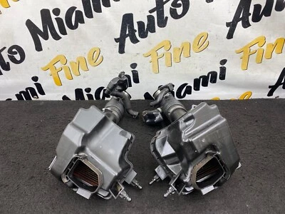 09-20 Nissan 370Z Driver Left & Passenger Right Side Air Cleaner caixa com mangueira fabricante de equipamento original - Imagem 1 de 4