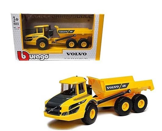 BBURAGO VOLVO CONSTRUCTION A25G CAMIÓN ARTICULADO 1/50 AMARILLO 18-32085 Foto 1 de 1