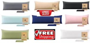 Body Pillow Cover, Ultra Soft Microfiber Long Pillowcase, 20x54 inch (Dark Gray) - Picture 1 of 15