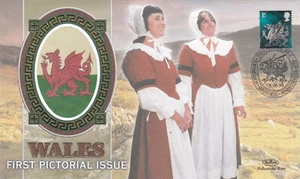 1st Definitive GB Wales Benham FDC Builth Wells 1999 (137392) - Bild 1 von 1