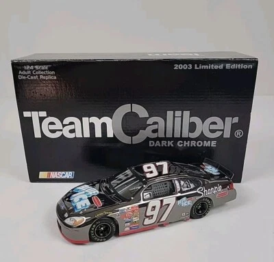 2003 Kurt Busch #97 синий лед 1/24 команды калибра владельцев темно хром литой #296 - Изображение 1 из 4