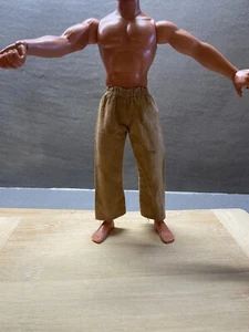 Big Jim PANTALONE BEIGE MATTEL jeff Obb torpedo Steel Double Boris Josh - Foto 1 di 1