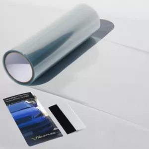 30 x 200cm CLEAR Headlight Protection Film Tail Car lights + SQUEEGEE TOOL - Picture 1 of 4