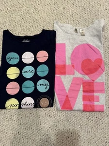 Girl’s Size 12 Oshkosh T-Shirts (2) - Read Description - Picture 1 of 10