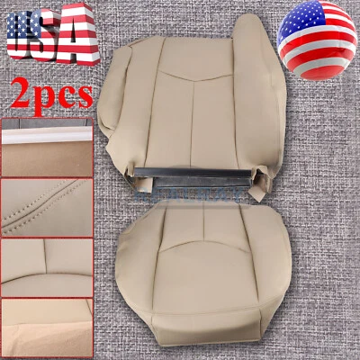 Cubierta de asiento del conductor delantero para Chevrolet Silverado 1500 2500 3500 2003 2004 05 2006 Foto 1 de 4