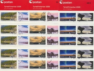 NORWEGEN - 2009 MARKENHEFT MH BOOKLET 1680-85 TOURISMUS gestempelt - canceled - Picture 1 of 1