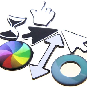 Novelty Cursor Fridge Magnets That Wipe Clean - Picture 1 of 1