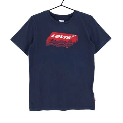 Levi's Strauss & Co Round Neck Blue T-Shirt Girls Size 16 J. - Image 1 of 4