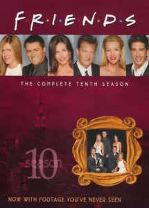 Friends: Season 10 (DVD) VERY GOOD *FREE SHIPPING* Comedy Funny Classic Sitcom - Picture 1 of 2