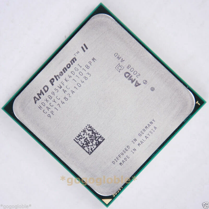 AMD Phenom II X4 B95 3 GHz HDXB95WFK4DGM 667 MHz Socket AM3 95w CPU Processor - Image 1 of 1