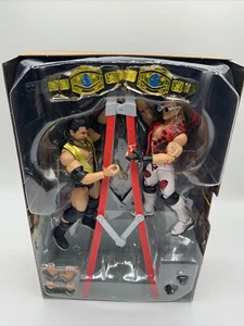 WWE Elite Wrestlemania X Ladder Match HBK Shawn Michaels vs Razor Ramon Set NUOVO - Foto 1 di 9