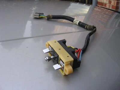 👉84-96 JEEP CHEROKEE XJ YJ INTERIOR CHROME SEAT SWITCH WITH HARNESS---LEFT - Image 1 of 4