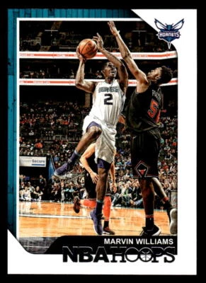 2018 Hoops Marvin Williams #139 Charlotte Hornets Basketball Card - Image 1 of 2