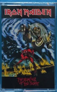 Iron Maiden – The Number Of The Beast / 2022 Reissue MC Cassette New & Sealed - Picture 1 of 2