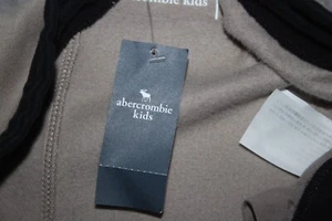 Abercrombie Kids Sz 13/14 Gray Soft Fleece Pants Poly Elastane New - Picture 1 of 9