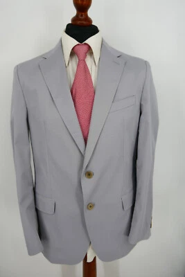 Strellson Slim Fit Sakko Gr.50 100% Baumwolle Grau Black Label Neuwertiger Zust. - Bild 1 von 4