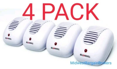 Paquete de 4 repelentes de plagas Bell & Howell UltraSonic, ratones, insectos, como se ve en la televisión Foto 1 de 4