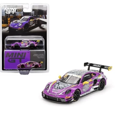 PORSCHE 911 GT3 R - #27 HubAuto - 2023 - Macau GP - MiJo - Mini GT 1:64