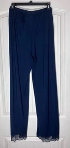 Sleep The White Company Salopette Medium Blu Scuro Nero Bordo in Pizzo - Foto 1 di 11