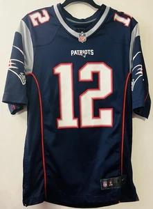 Nike On Field Tom Brady #12 NFL New England Patriots Football Trikot Small - Bild 1 von 6