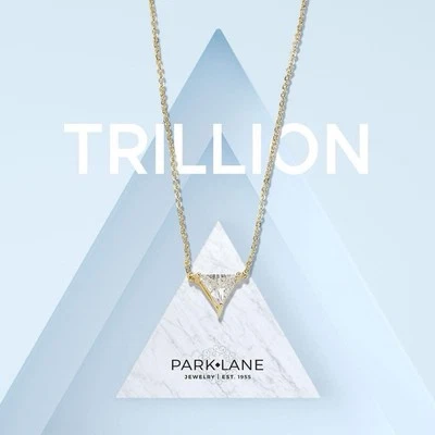 Collar colgante Park Lane oro trillón de circonitas al por menor $72 Foto 1 de 4