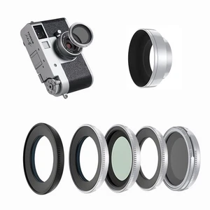 Tapa de lente magnética UV CPL VND negra niebla 1/4 filtro para Fujifilm X-Half - Imagen 1 de 14