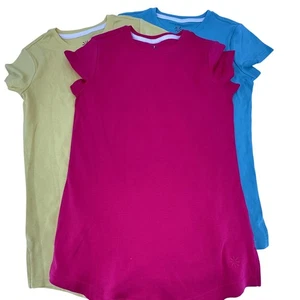 3 Isaac Mizrahi Live Essentials Pima Cotton Tunic Tee Split Hemline Womens XXS - Picture 1 of 7
