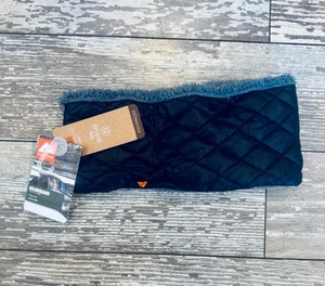 Ozark Trail Women's Reversible Quilted Headband, Black Soot NWT - Picture 1 of 4