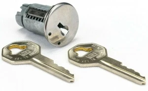 Corvette 1965 interruptor de encendido cilindro de bloqueo con llaves octogonales llave repro C2 NUEVO - Imagen 1 de 2