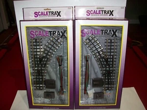 O SCALE (2PCS) O-31 MTH Electric Trains RH & LH SWITCH SCALETRAX - Picture 1 of 3